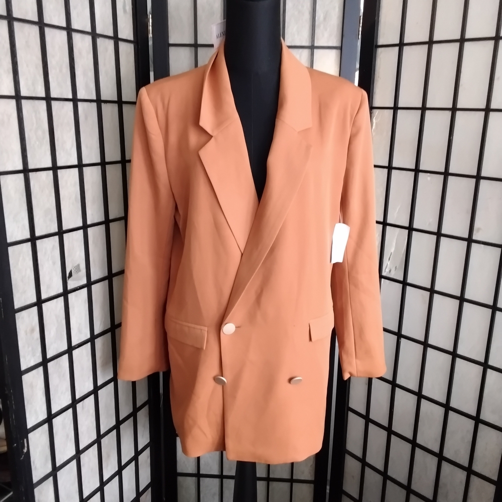 Alexia Admor Orange Blazer